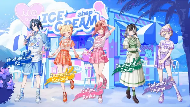 ホロライブ3期生たちが「ホロナツ衣装」の三面図をお披露目!マリン船長「けっこう際どいんですケド キービジュだと隠されちゃった」