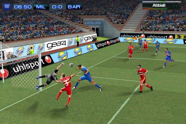 モーションキャプチャーでよりリアルに Iphone Ipod Touch リアルサッカー11 配信開始 4枚目の写真 画像 インサイド
