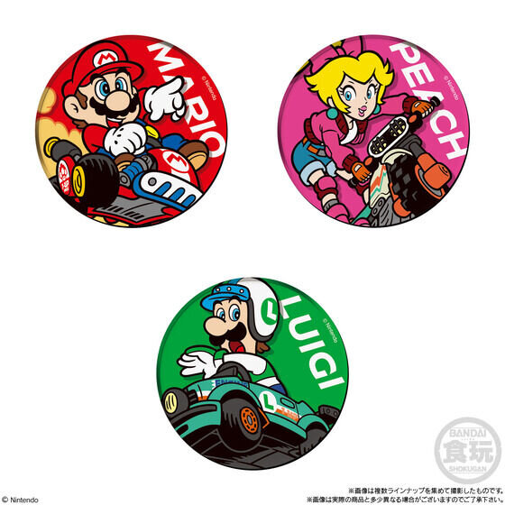 『マリオカート ワールド』がキャラマグネッツに！マリオやピーチなど豊富な全20種ラインナップ、ゲーム内に登場する“ステッカー”も付属
