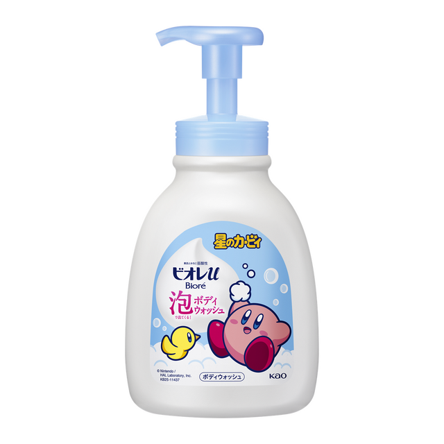 『星のカービィ』×「ビオレu」オリジナルデザインボトルが可愛い！コラボ記念として限定グッズが当たるキャンペーンも実施