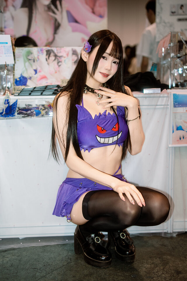 ゲンガー(擬人化)『ポケットモンスター』/CU Una 張芷璇(Instagram:cu_una_)