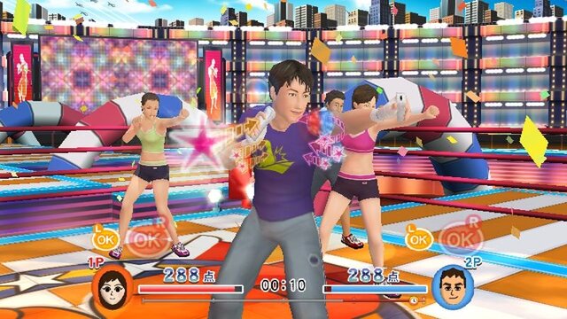 フィットネスクラブがまるごとリビングに！Wii『Fitness Party