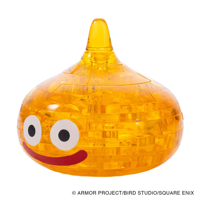 『ドラクエ』透明ピースを組みあげると輝く「スライム」が完成！メタルスライム含む全3種の美しすぎる立体ジグソーパズルが予約受付中