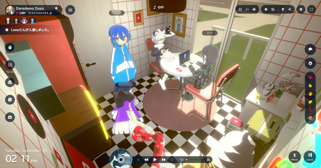 オンラインでも皆で集まろう！作業支援ツール『gogh: Focus with Your Avatar』Steam版に追加のマルチプレイモードをみんなで遊んでみた