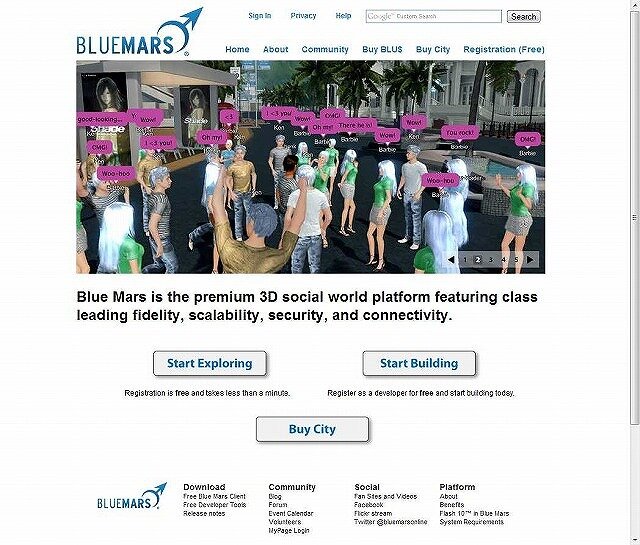 3Dクリエイターが創り上げていく次世代メタバース「BlueMars」