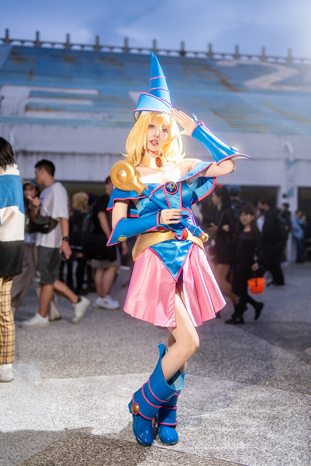 ブラック・マジシャン・ガール『遊☆戯☆王』/餓小璇miu-璇哥(Instagram:miu.cosplayer、X:@smilecutty)