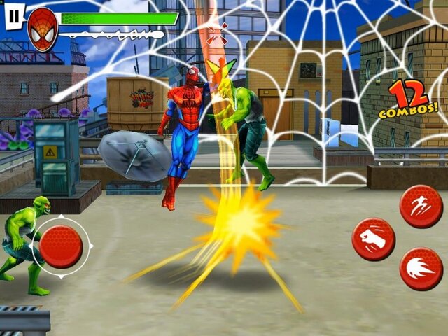 スパイダーマンのフル3dアクションゲーム Ipad版 Spider Man Total Mayhem Hd インサイド