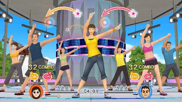 おうちでフィットネス！Wii『Fitness Party(フィットネスパーティ