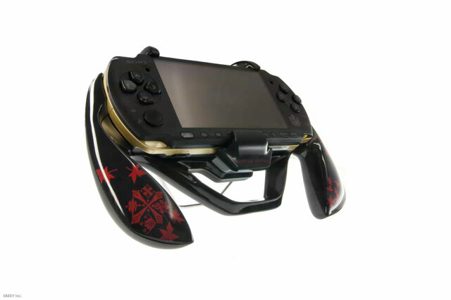 定番のPSPグリップがさらに進化「モンスターハンターポータブル 定番のPSPグリップがさらに進化「モンスターハンターポータブル