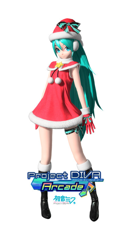 『初音ミク -Project DIVA- 2nd』『初音ミク Project DIVA Arcade』連動企画！ クリスマスモジュール配信決定 
