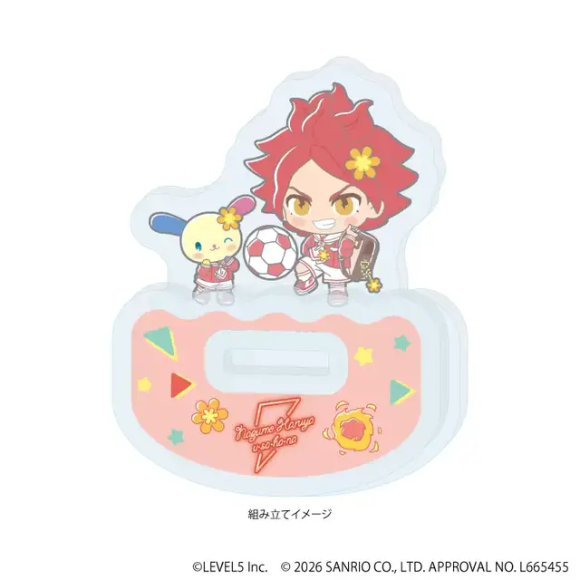 『イナズマイレブン』×「サンリオキャラクターズ」コラボが可愛い！円堂守×ハローキティなど全10種イラスト使用のグッズが先行通販
