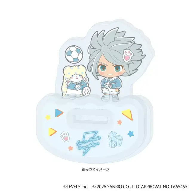 『イナズマイレブン』×「サンリオキャラクターズ」コラボが可愛い！円堂守×ハローキティなど全10種イラスト使用のグッズが先行通販