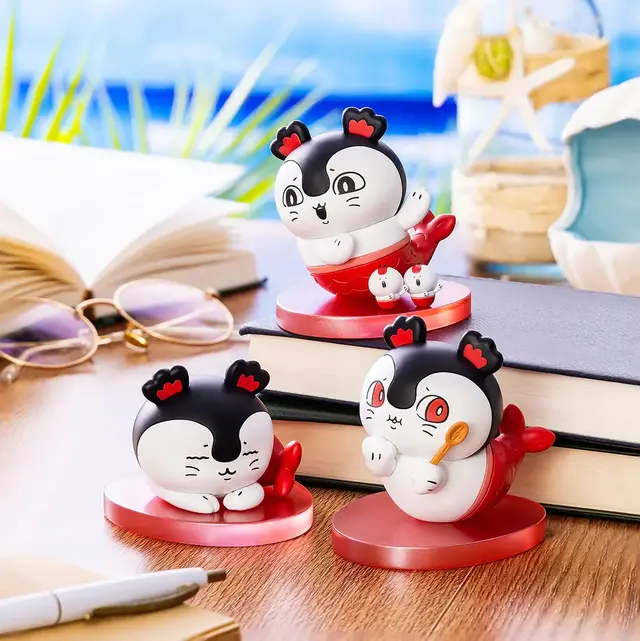 「映画ちいかわ 人魚の島のひみつ」セイレーンだらけフィギュアが予約受注決定!顔を真っ赤にして口を塞ぐ姿など全6種