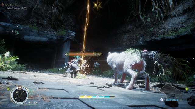 ゲーフリ新作ARPG『Beast of Reincarnation』戦闘システム紹介映像！ソウルライクのように受け流しつつ、相棒犬クゥのスキルをコマンド式に選択