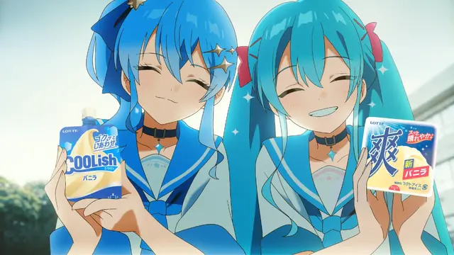 ホロライブ・星街すいせいが“105キロ”のストライク投球! 千葉ロッテvsソフトバンク戦で「初音ミク」とファーストピッチセレモニーに登場