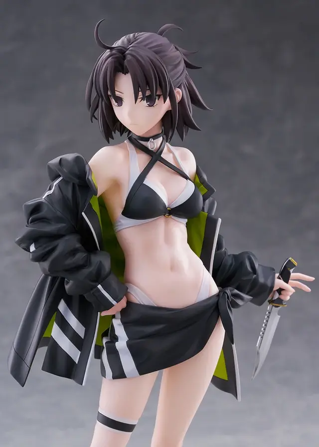 黒水着からのぞく、引き締まったプロポーション！『FGO』第一再臨「ムーンキャンサー/玉兎」1/7スケールフィギュアが予約受付中