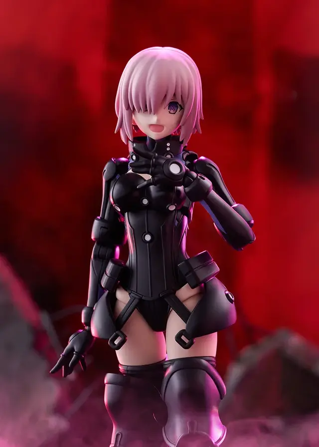 『FGO』シールダー「マシュ・キリエライト」霊基外骨骼姿のプラモが予約受付中！変形する巨大な砲身“ブラックバレル”も