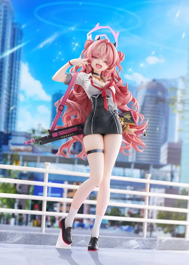 ギャルらしい着こなしにドキッ！『ブルアカ』キラキラ部「キララ」がこだわりの制服姿で1/7スケールフィギュア化