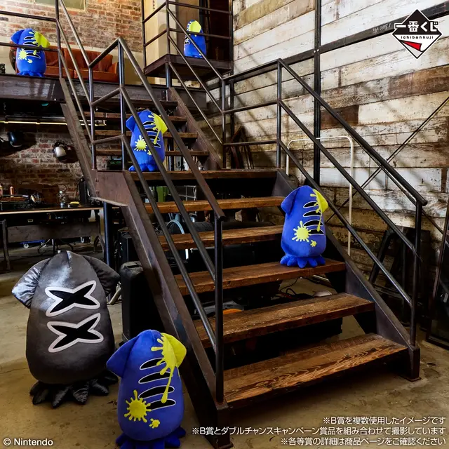 『スプラトゥーン3』新作一番くじが豪華！A賞スプラシューターライトでお部屋を塗りまくれ、80cm超BIGイカバンカーも登場