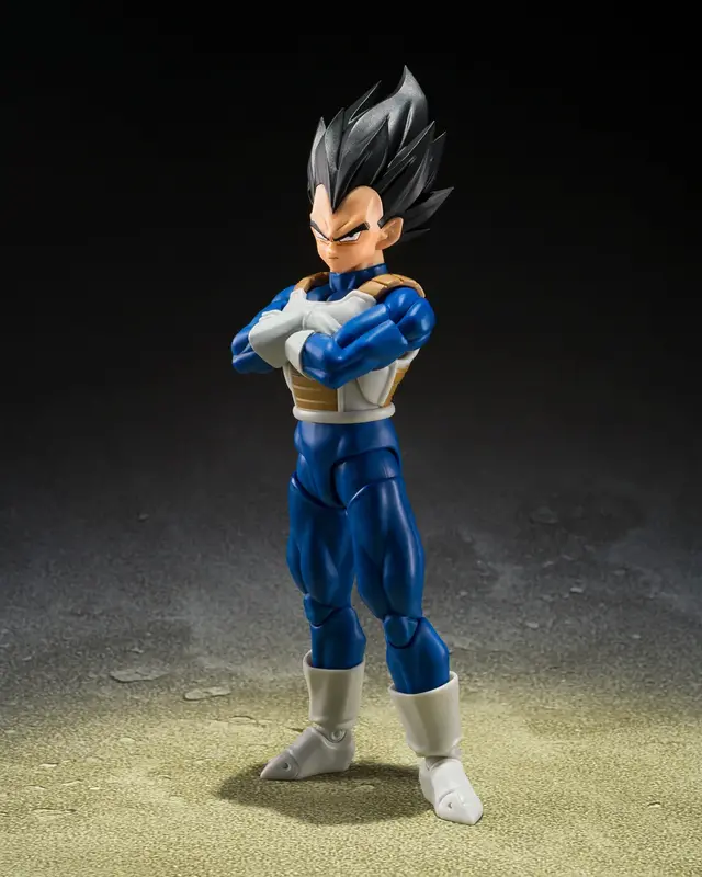 「ドラゴンボールZ」OP、“Z戦士”集結時の立ち姿も再現できる！「S.H.Figuarts ベジータ〈Z戦士〉」が新規造形で商品化