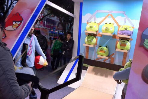リアル版『Angry Birds』が中国に出現
