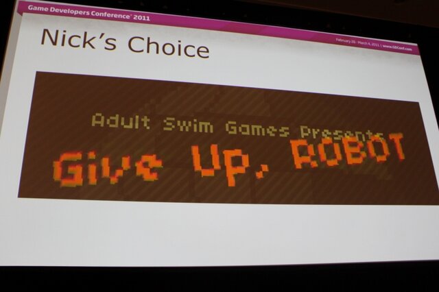 【GDC2011】2010年の革新的なゲームデザインを振り返る