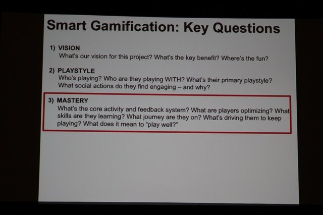 【GDC2011】ゲームは様々な分野に活用できる・・・Gamificationという考え方