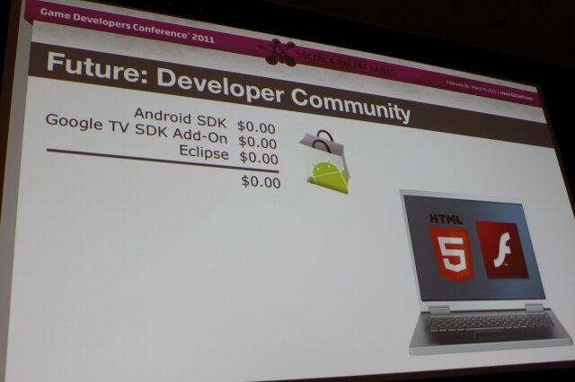 【GDC2011】グーグルが語るスマートTVにおけるゲーム