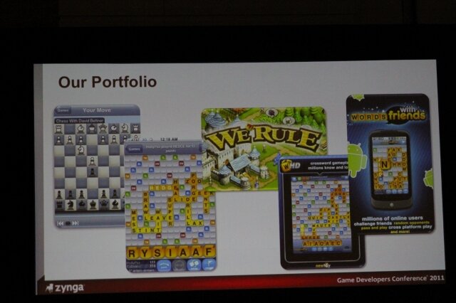 【GDC2011】ゲーム作りの方法を変える・・・スマートフォンで活躍するZynga with Friends