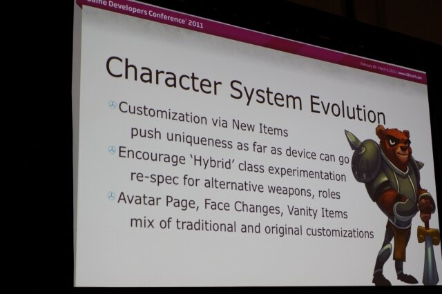 【GDC2011】本格的なMMORPGをスマートフォンで実現するための進化させるゲームデザイン