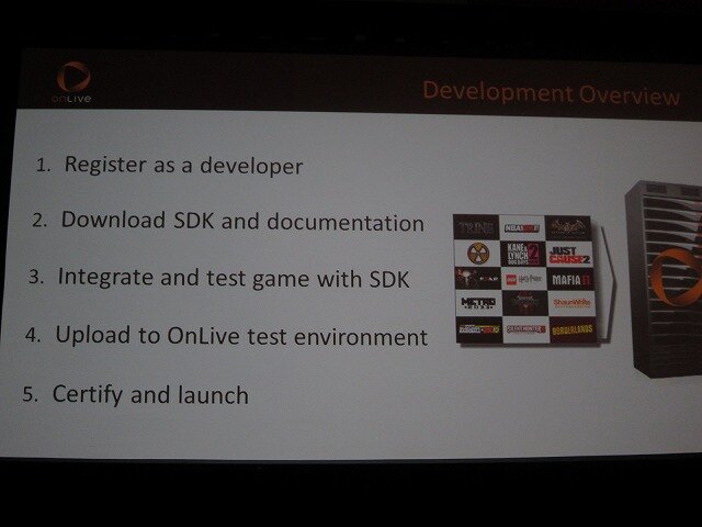 【GDC2011】クラウドゲームの世界が着々と・・・ゲーム機不要の「OnLive」最新アップデート