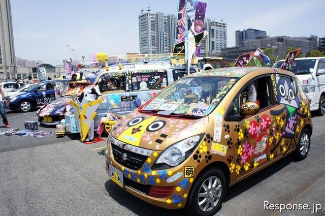 東京お台場に、約1000台の痛車が集結した