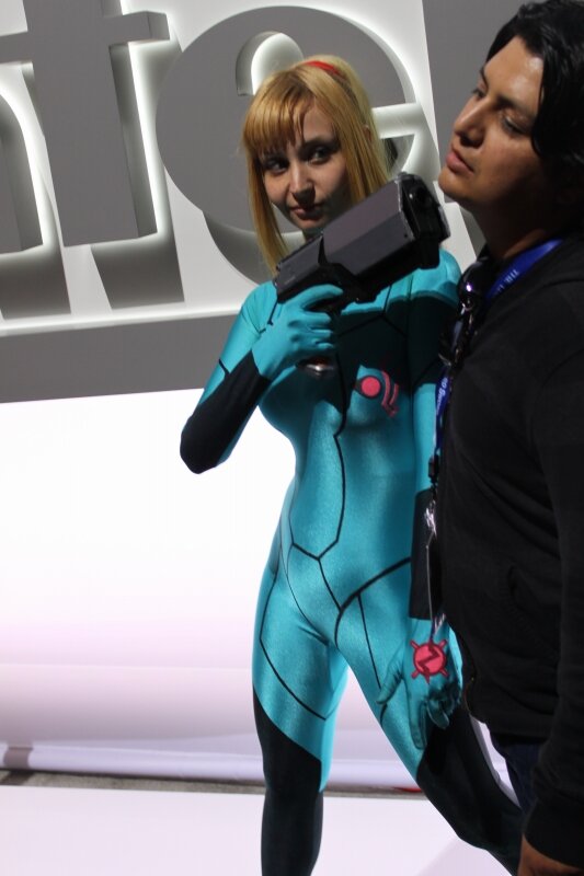 【E3 2011】任天堂ブースで見つけたセクシーなサムス・アラン