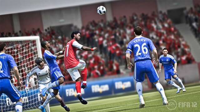 超緻密な球際の競り合い表現 Fifa12 ワールドクラス サッカー 発売決定 6枚目の写真 画像 インサイド
