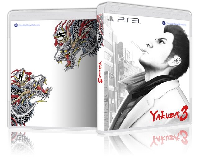 バックの刺青風アート！『YAKUZA 3（龍が如く3）』