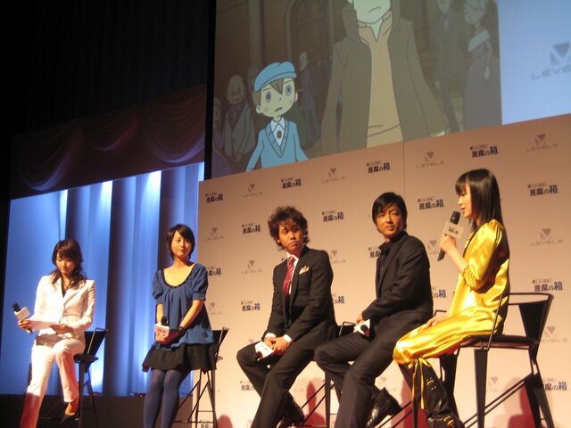 【速報】『レイトン教授と悪魔の箱』発売記念完成披露会が開催