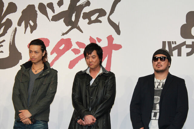 斎藤さん（左）、高知さん（中央）、RED RICEさん（右）