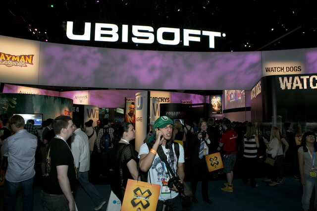 E3 2012ユービーアイソフトブースの様子
