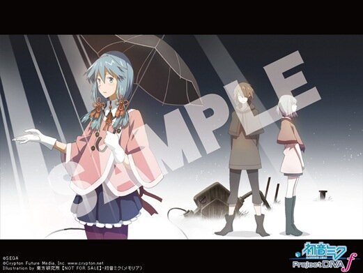 水着モジュールイラストも 初音ミク Project Diva F 販売店別予約特典第4弾が公開 2枚目の写真 画像 インサイド