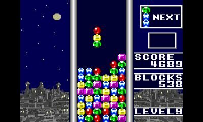 バーチャルコンソール初のワイヤレス通信対応 セガの定番落ち物パズル コラムス 3dsに登場 3枚目の写真 画像 インサイド