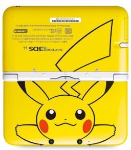 ニンテンドー3DS LL初の限定モデル「ピカチュウイエロー」ポケモンセンターで限定販売