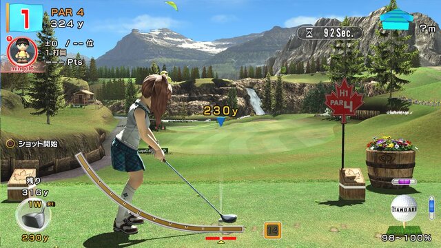 『みんなのGOLF 6』PS3にも登場 ― PS Vita版からの変更点も明らかに