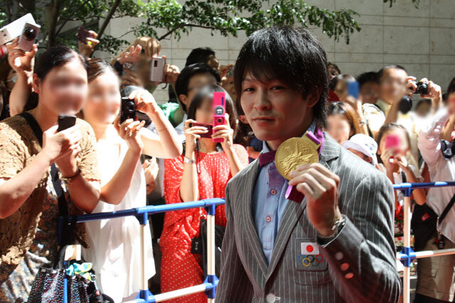 内村選手、山室選手、田中選手、藤井選手が登場!KONAMI競技部ロンドンオリンピック日本代表選手報告会