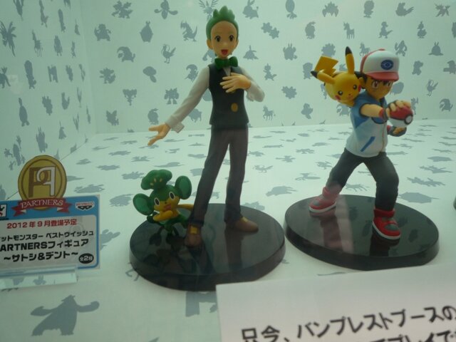キャラホビ2012 ポケットモンスター ベストウイッシュ サトシ デントがフィギュア化 1枚目の写真 画像 インサイド