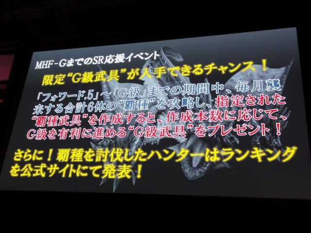 G級解禁!新モンスター10体追加など『モンスターハンター フロンティアG』の魅力をお届け