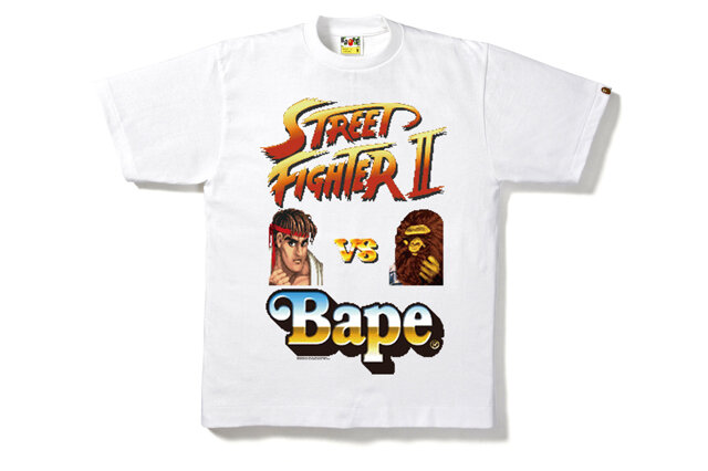 『ストリートファイターII』×「A BATHING APER」コラボTシャツ登場 ― TGC2012で先行販売