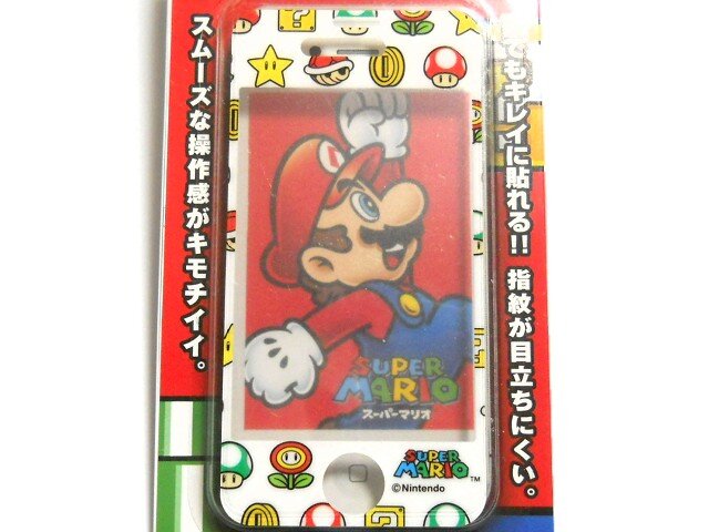 マリオのiphone用アクセサリーが登場 スーパーマリオ デコレウェア プリントガード 週刊マリオグッズコレクション第2回 12枚目の写真 画像 インサイド