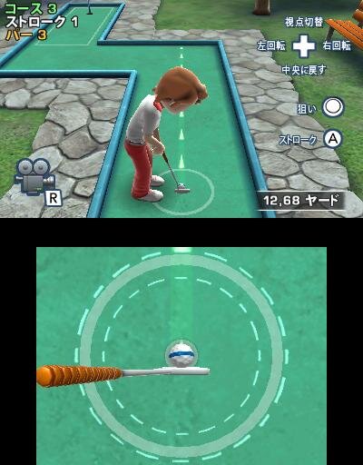 3DSで気軽にパターゴルフが楽しめる『Fun! Fun! Minigolf TOUCH!』 ― Miiも使用可能