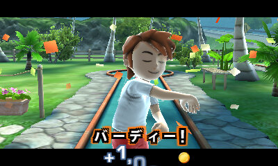 3DSで気軽にパターゴルフが楽しめる『Fun! Fun! Minigolf TOUCH!』 ― Miiも使用可能