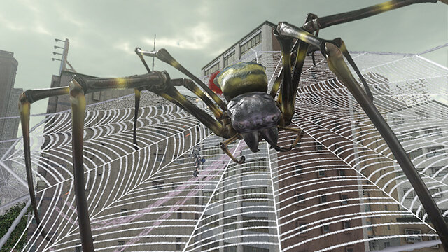 巨大な蜘蛛の巣の主、レタリウス